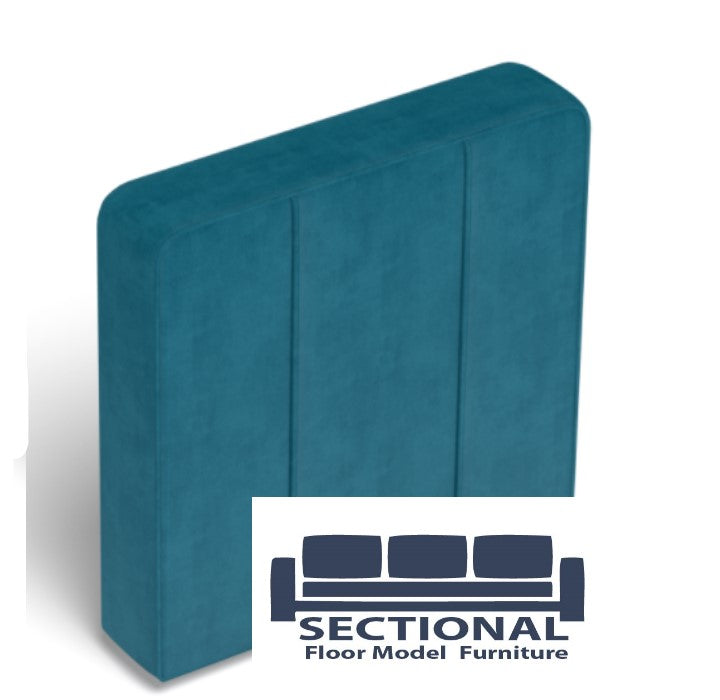 Floor Model Mediterranean Corded Velvet Deep Side Cover