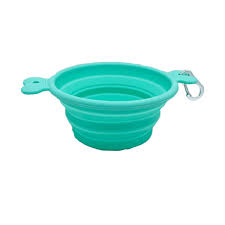 Collapsible Silicone Dog Bowl for Travel - Pet Dish