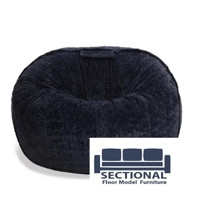 Sectional Floor Model Super Beanbag Cover: Sodalite Phur