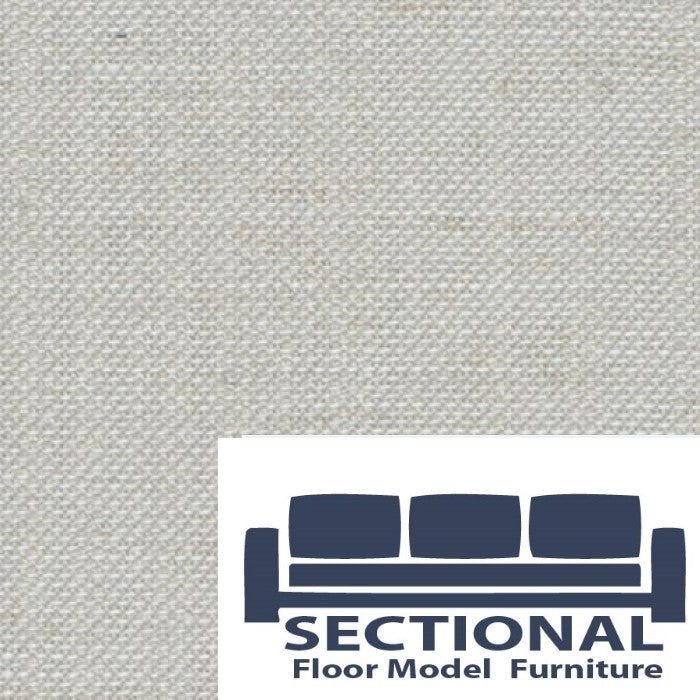 Floor Model Tan Slub Tweed Storage Seat Cover