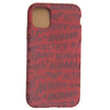 iPhone 11- Case  Pel@- Red- Justice- Compostable-Drop Impact