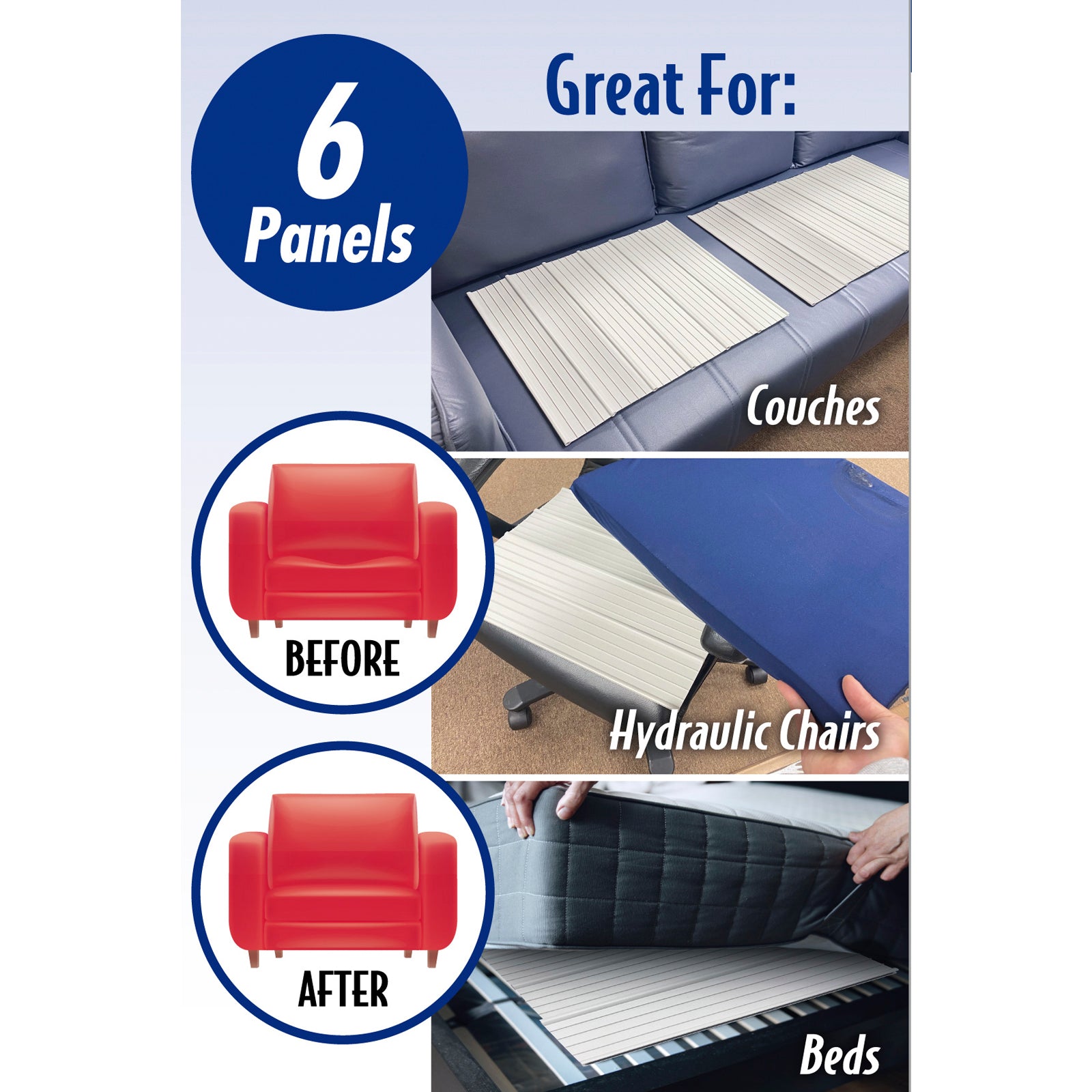 How to add or replace seat padding