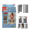 (3 Pack) Magna Screen Magnetic Mesh Screen An Instant Screen Door Built with 20 Magnets