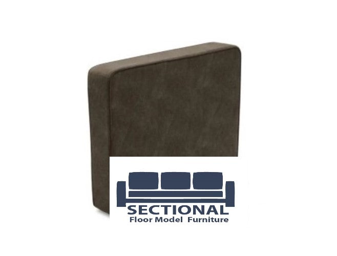 Sectional Side Cover - Graphite Corded Velvet - Floor Model