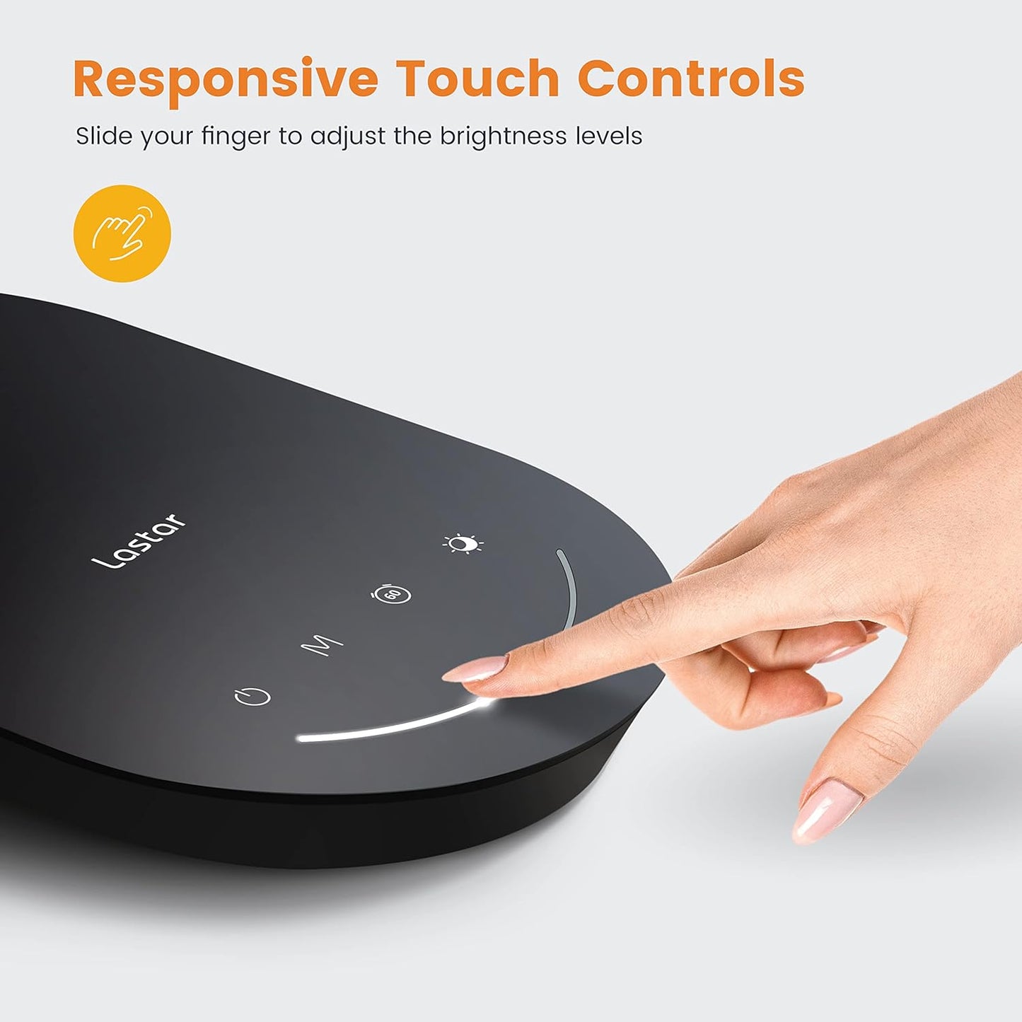 Responsive Touch Controls Lamp
