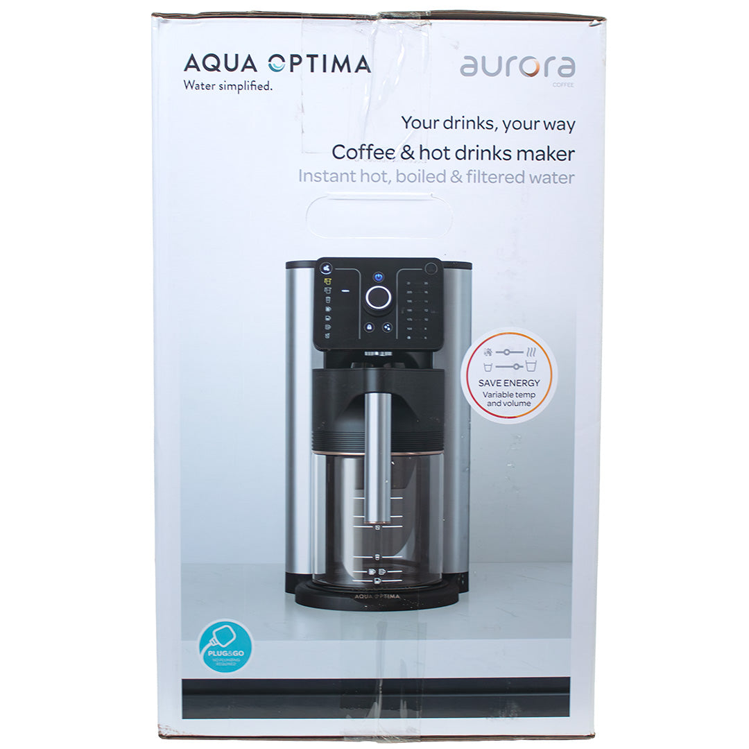 NEW Aqua Optima Aurora 10-Cup Coffee Maker ACE002 SCA Certified