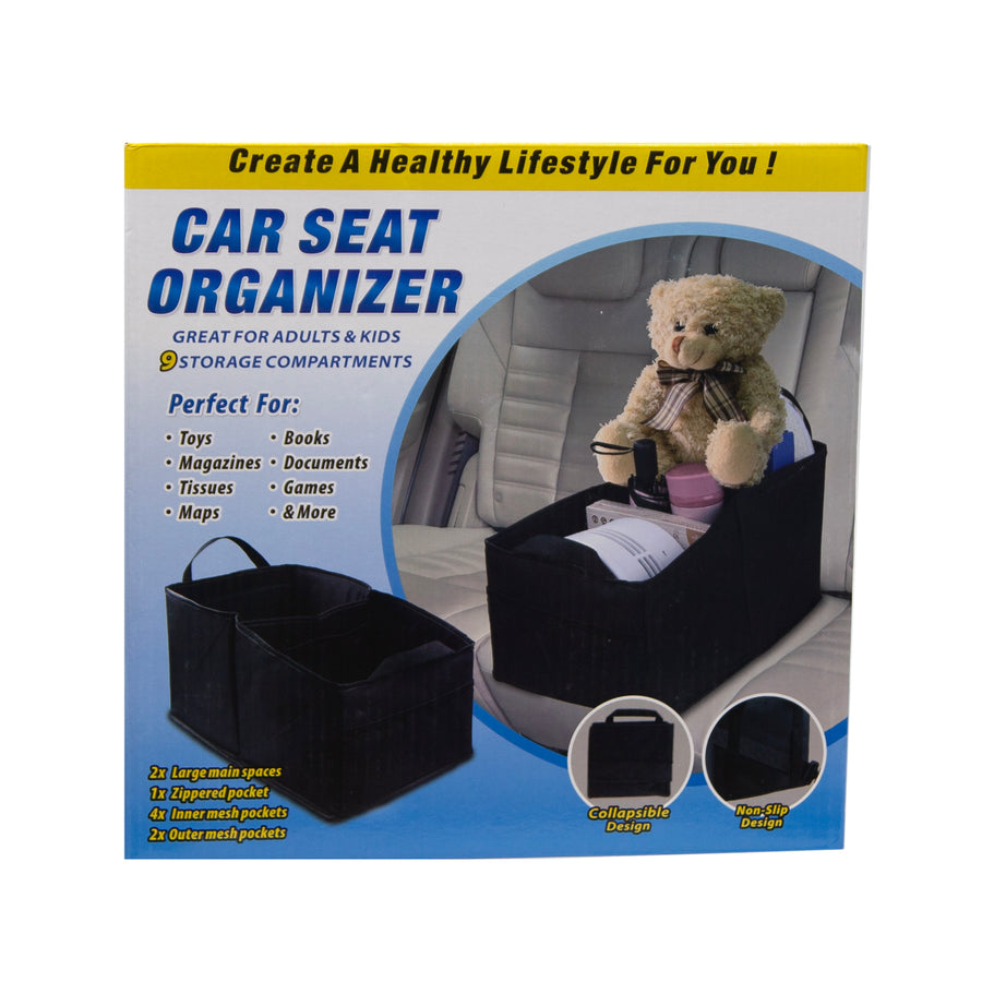 CAR SEAT ORGANIZER COLLAPSIBLE DESIGN