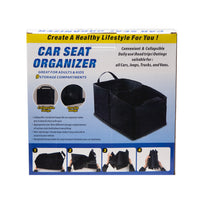 CAR SEAT ORGANIZER COLLAPSIBLE DESIGN