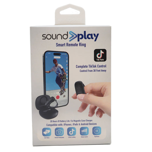 Wireless Scrolling Ring & Page Turner Remote for iPhone/ Android
