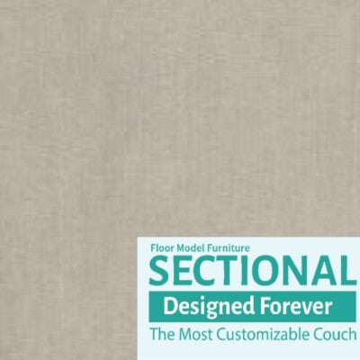 Standard Side Cover - Taupe Combed Chenille (HE6861 )