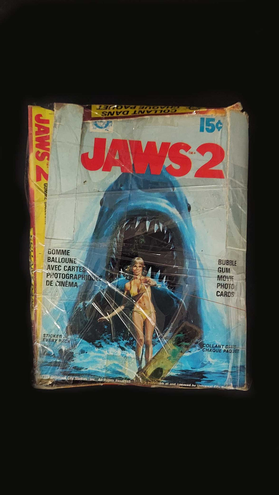 Jaw-2-Bubble-Gum-Movie-Photo-Cards