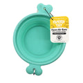 Collapsible Silicone Dog Bowl for Travel - Pet Dish