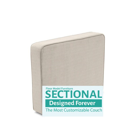 4 Standard Side covers /2 Deep Side  Seashell Solid Polylinen