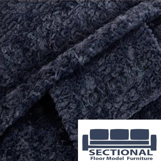 Sectional Floor Model Super Beanbag  Cover: Sodalite Phur