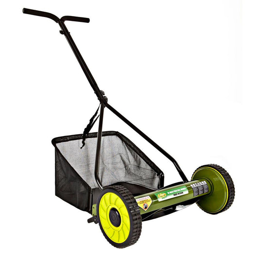 Manual Mower, w/Grass Catcher, 16" Remanufactured