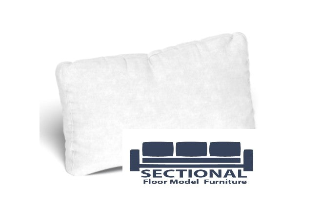 Sectional Back Pillow Cover – Premium Floor Model – Soft & Machine Washable