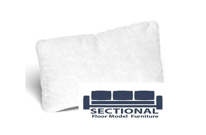 Floor Model  Sectional Back Pillow Cover