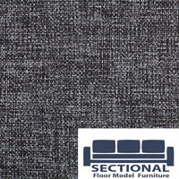 Sectional Floor Model Carbon Crossweave Deep Side Cover