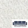 Sectional Pillow Cover - Eskimo Swirl Phur - Floor Model - Cover Only
