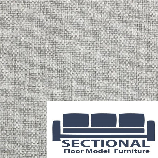 Floor Model Glacier Crossweave Roll Arm Side Cover