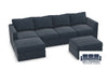 Sectional Floor Model 6 Seats / 6 Sides + Covers