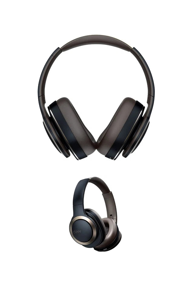 Cleer Enduro ANC Over-Ear Bluetooth Wireless Noise-Canceling Headphones (Navy)