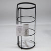 Toilet Paper Stand Holder Round - Black w/ Marble