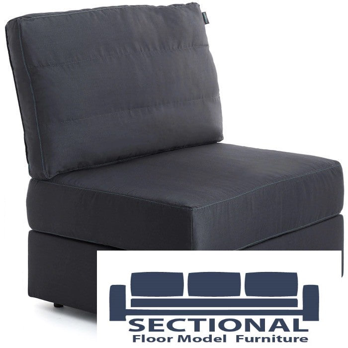 Floor Model Sectional Standard Deep Seat Set
