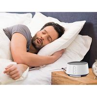 Letsfit White Noise Machine with Adjustable Night Light for Sleeping 14 High Fidelity Sleep Machine Soundtracks, Timer and Memory Feature T126L