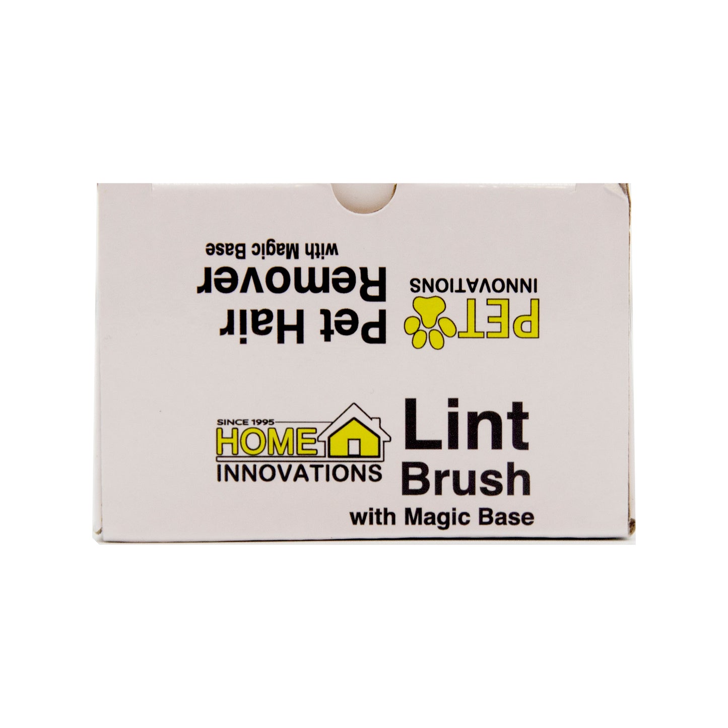 Pet Hair Lint Brush Set W/ Self Cleaning Base Material