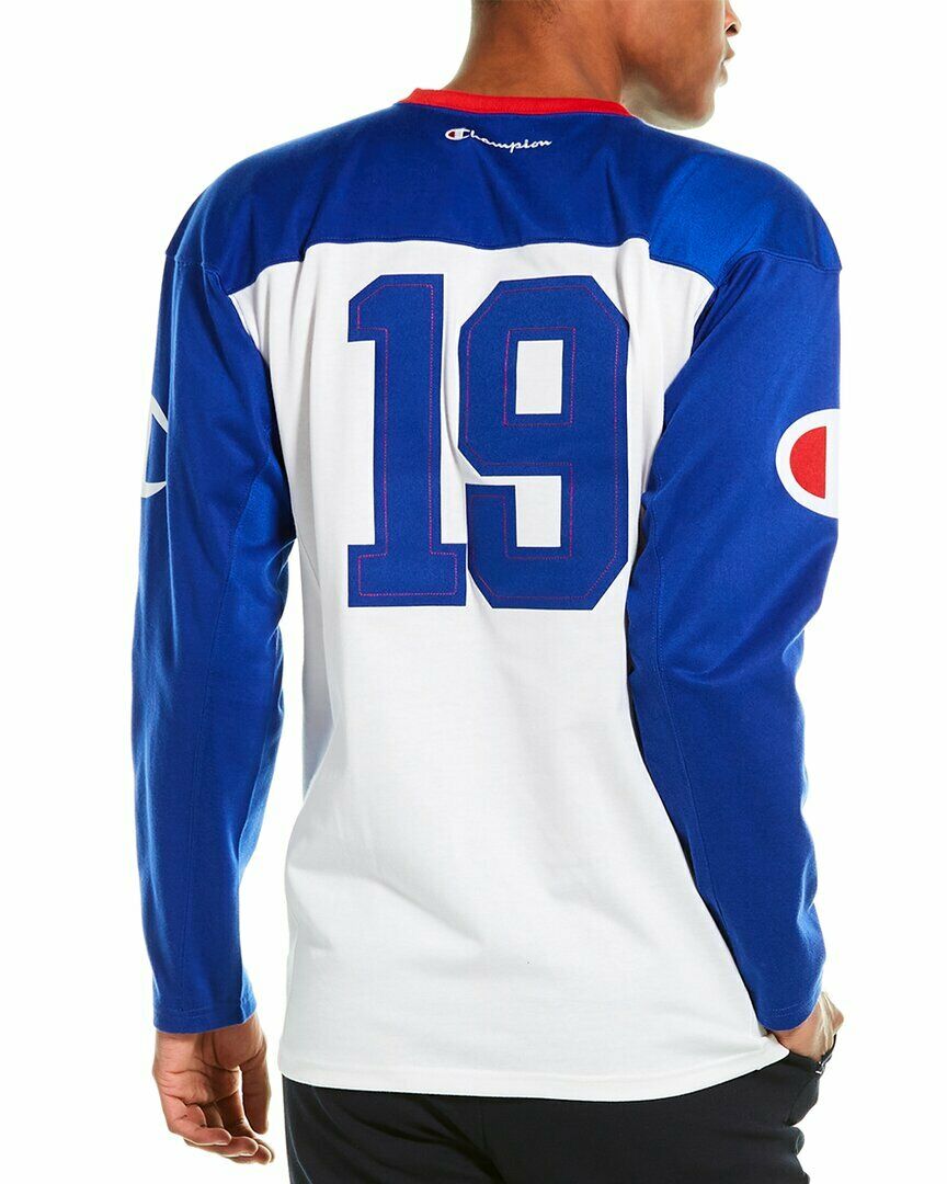 Champion Men's Script Logo Football Jersey - Large