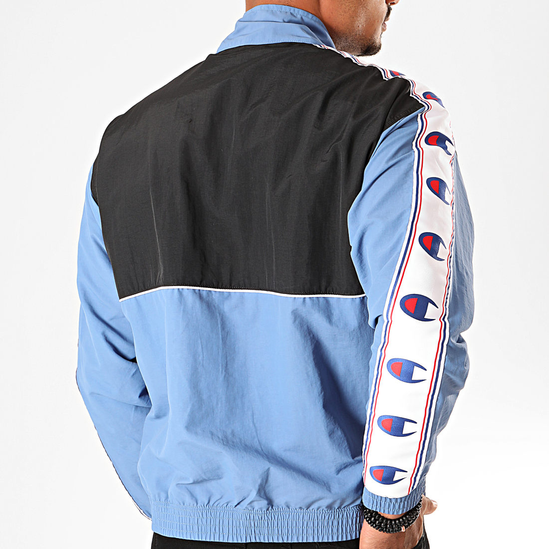 Champion Zipped Light Blue Jacket - X-Large