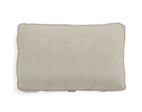 Back Pillow Cover: Tan Combed Chenille