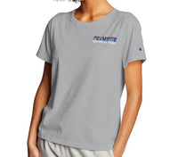 Champion Women's Original 3 Color Script Tee - Large