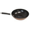 Home Innovations 12" Carbon Steel Wok -  with PTFE Free Non Stick, Gold