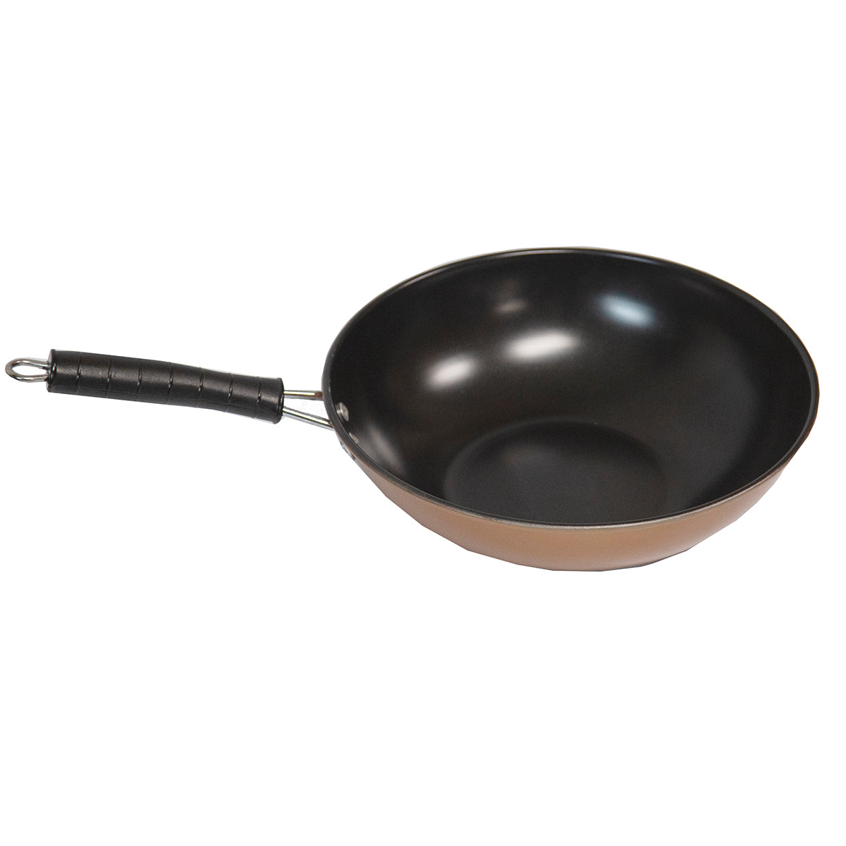 Home Innovations 12 Carbon Steel Wok - with PTFE Free Non Stick, Gold -  SharpPrices