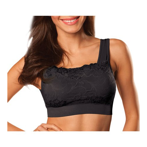 (3 Pack) Genie Milana Bra -  Black - Medium