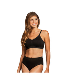 Dream by Genie Seamless Bra in Black, 1X