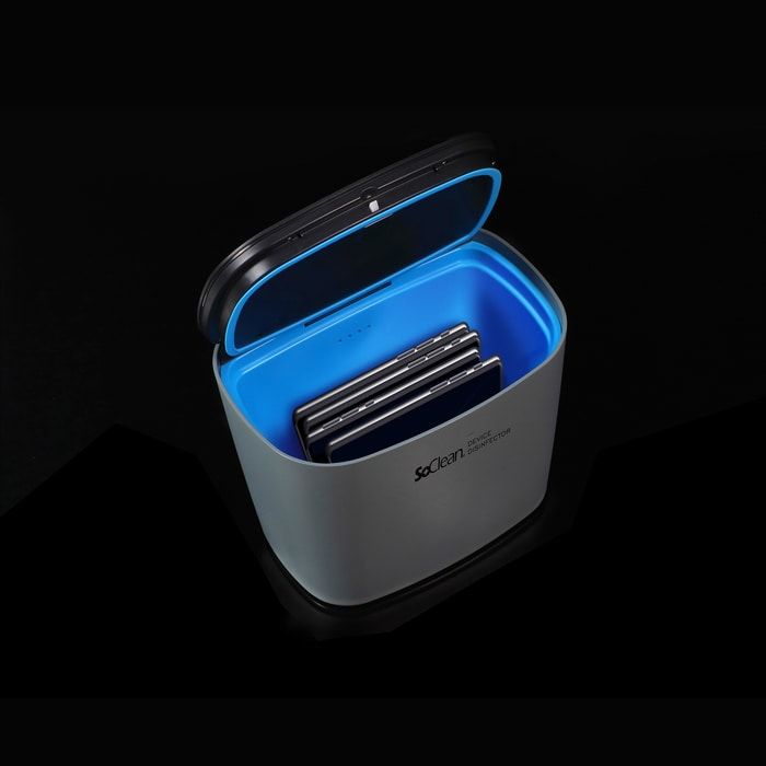 SoClean Device Disinfector for Smartphones and More | Kills 99.9% of Viruses and Bacteria