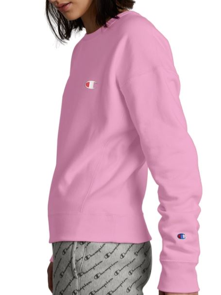 Champion Women's Reverse Weave Crew, C Logo - X-Large