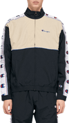 Champion Reverse Weave Full Zip Sweatshirt - Black/Beige - X-Large