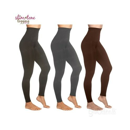 Genie Slim and Tone Leggings in Charcoal, Small