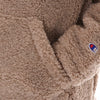 Champion Script Logo Teddy Hoodie - XL