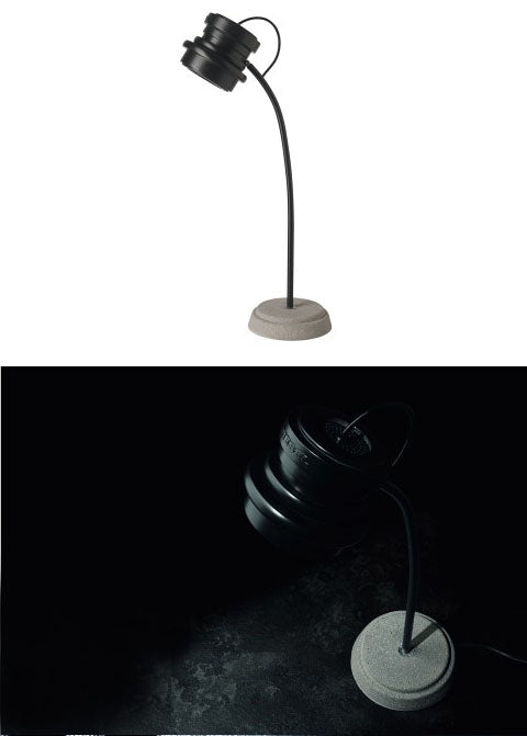Diesel with Foscarini Tool Tavolo Decorative Table Lamp, Black