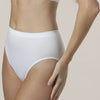 (6 Pack) Genie Slim Panties 360 Slimming Panty Underwear White, Small