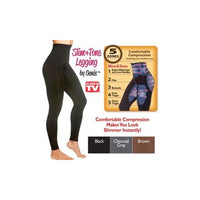 (2 Pack) Genie Women's High Waist Slim and Tone Leggings XL, Charcoal