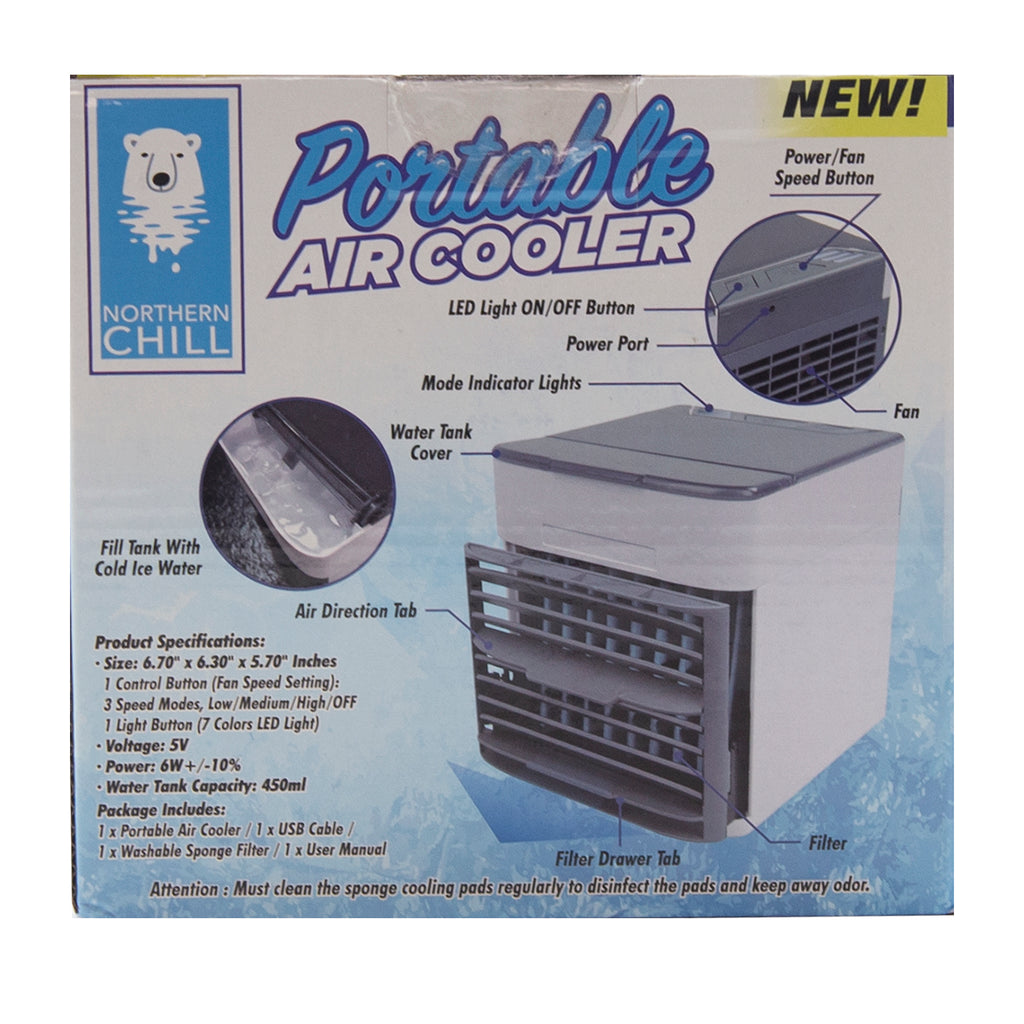 Northern Chill Portable Air Cooler - Cool Air Anytime & Anywhere