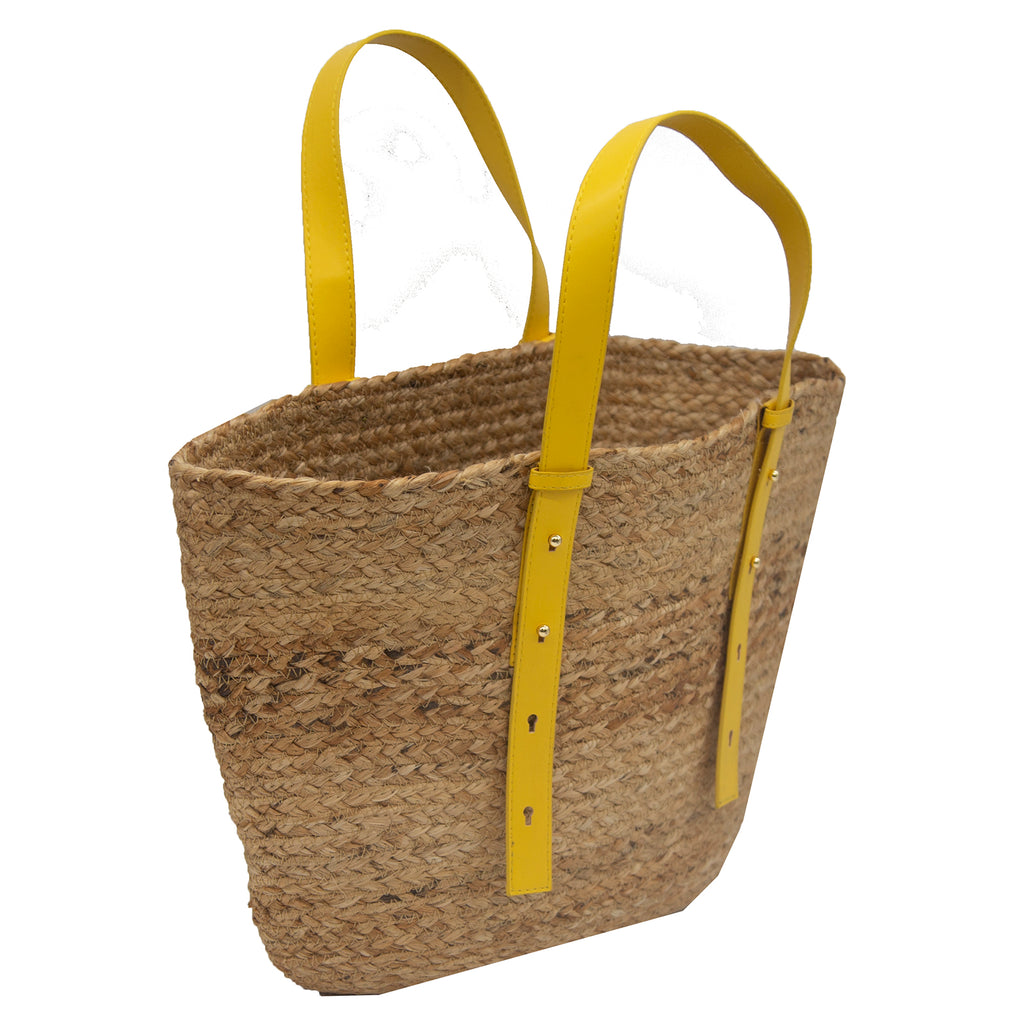 Handmade Woven Bag Yellow