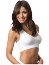 (3 Pack) Dream by Genie Seamless Bra in White, Large