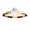 Foscarini By Diesel Collection - Mysterio Flush Wall/Ceiling Light, White/Copper